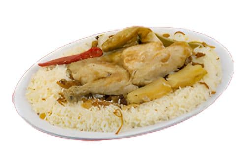 حبة دجاج مدفون